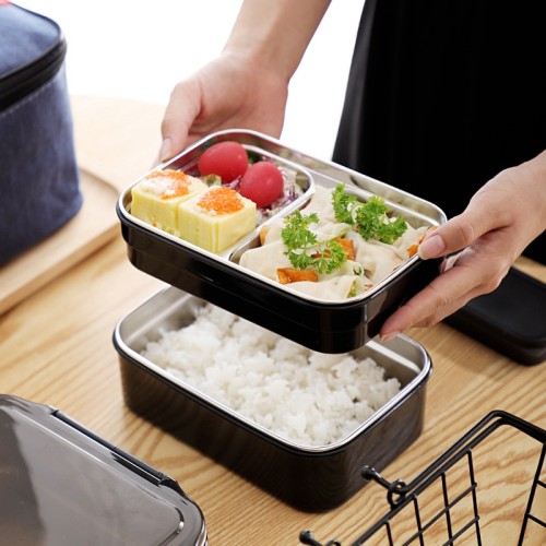 Gtzzot Stainless Steel Lunch Box – Durable, Leak-Proof Food Storage for Hot and Cold Meals